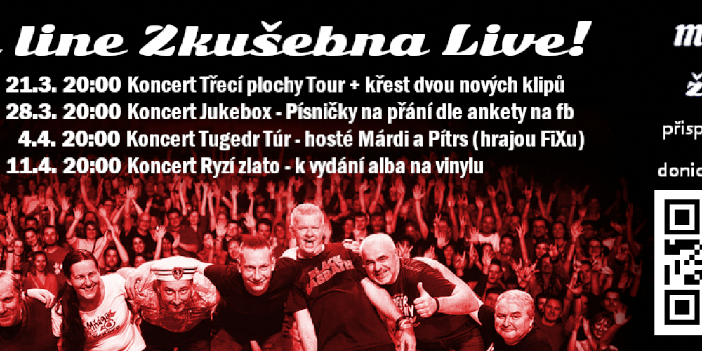 Mňága a Žďorp – On line zkušebna Live!