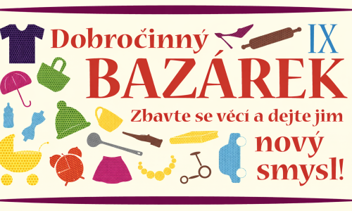Dobročinný bazárek pro dobrou věc 