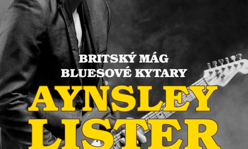 Excelentní britský kytarista Aynsley Lister na Malé scéně