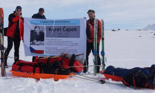 S Čapkem a M-klubem krajinou Amundsena