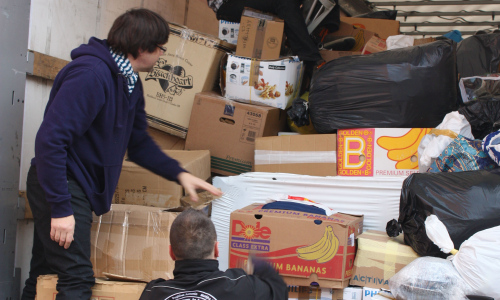 V Kulturním zařízení ve Valašském Meziříčí se uskutečnila materiální sbírka, aneb „Válka na Ukrajině ještě neskončila“